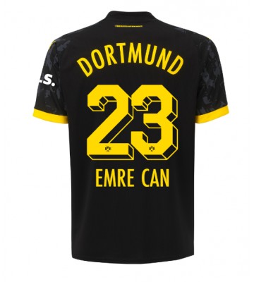 Lacne Muži Futbalové dres Borussia Dortmund Emre Can #23 2023-24 Krátky Rukáv - Preč